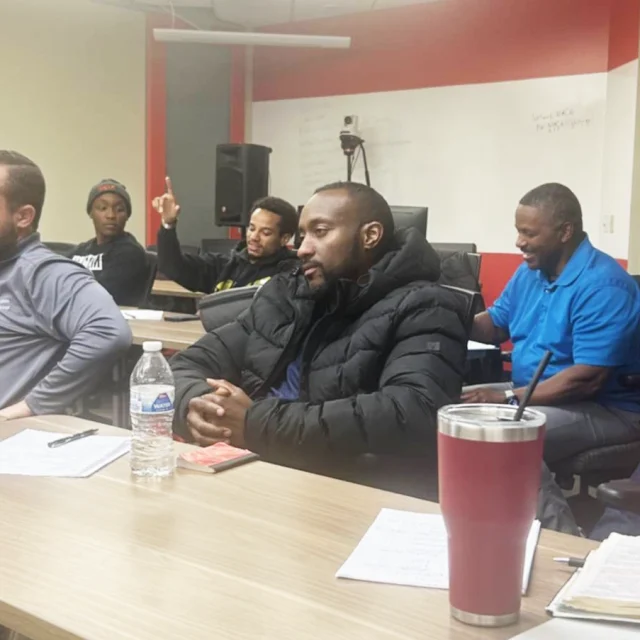 Gentlemen guidance session with Dr. Cortez D. Sims